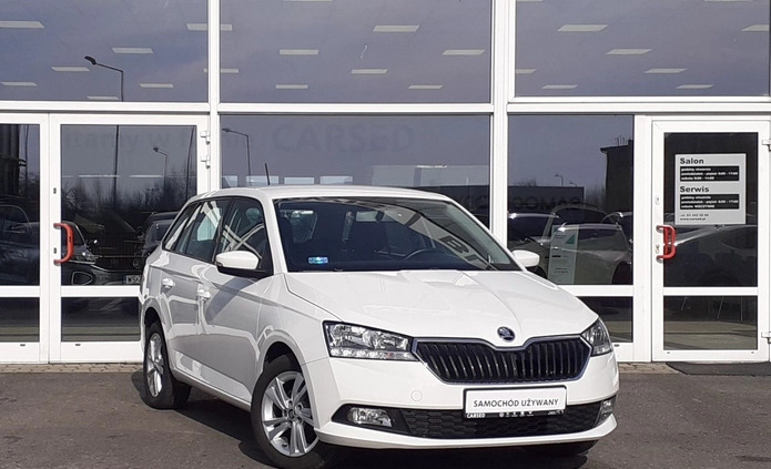 Skoda Fabia cena 43900 przebieg: 142587, rok produkcji 2020 z Pieszyce małe 529